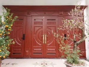 Kích thước cửa chính 4 cánh