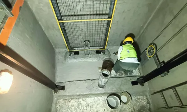 Chống thấm bổ sung cho hố pit thang máy từ bên trong