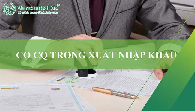 Minh họa giấy chứng nhận xuất xứ (CO) và chất lượng (CQ) trong xuất nhập khẩu