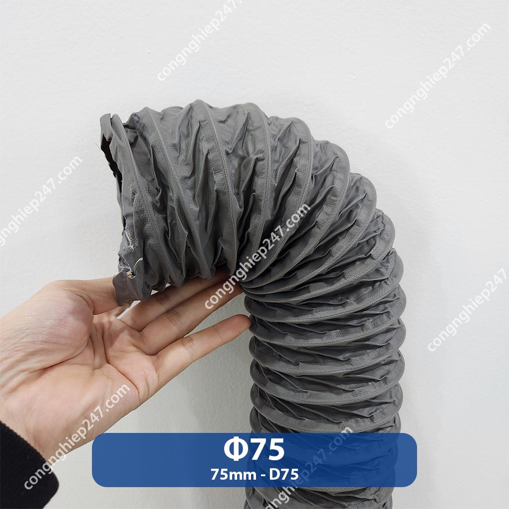 Minh họa quy trình lắp đặt ống gió vải đơn giản và nhanh chóng