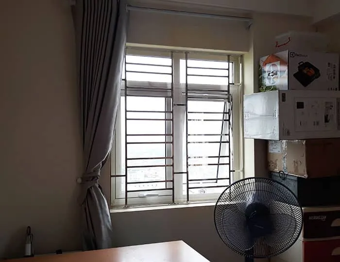 Khung bảo vệ cửa sổ inox đan kép hiện đại