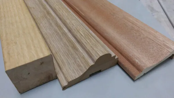 Thiết kế nẹp chỉ và phào chỉ cửa gỗ công nghiệp tinh xảo, hiện đại