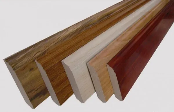 Đa dạng các mẫu phào nẹp gỗ tự nhiên với màu sắc và họa tiết độc đáo