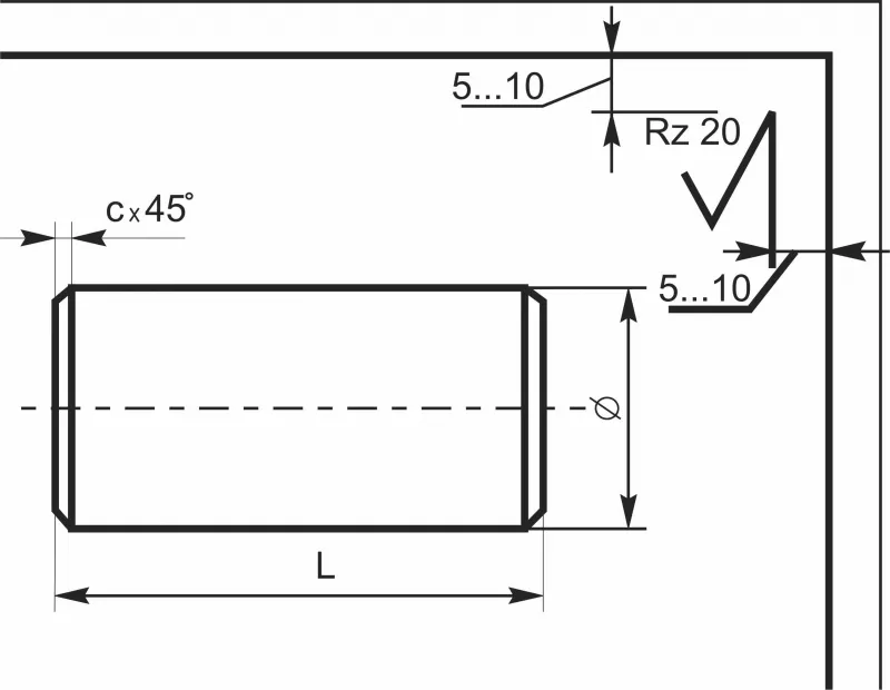Tiêu chuẩn bản vẽ kỹ thuật - Ký hiệu nhám bề mặt khi bề mặt có cùng độ nhám
