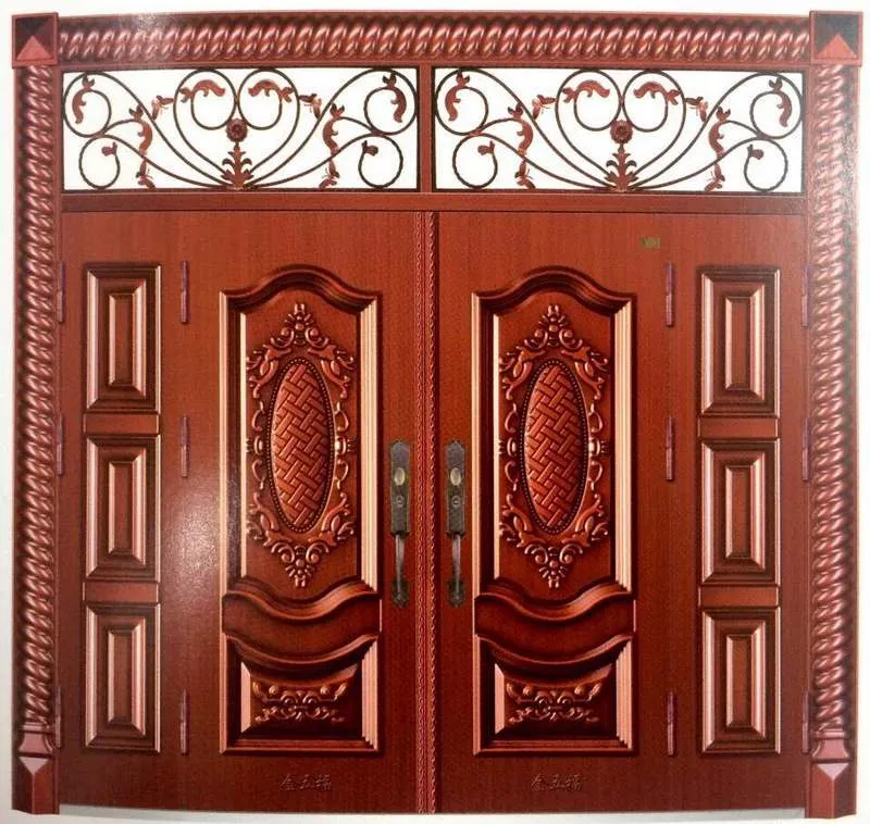 Cửa gỗ 4 cánh phong cách tối giản, tôn vinh vẻ đẹp vật liệu
