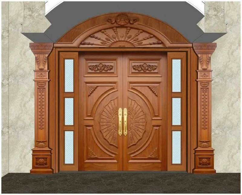 Các phụ kiện đi kèm giúp cửa vận hành đúng nguyên lý