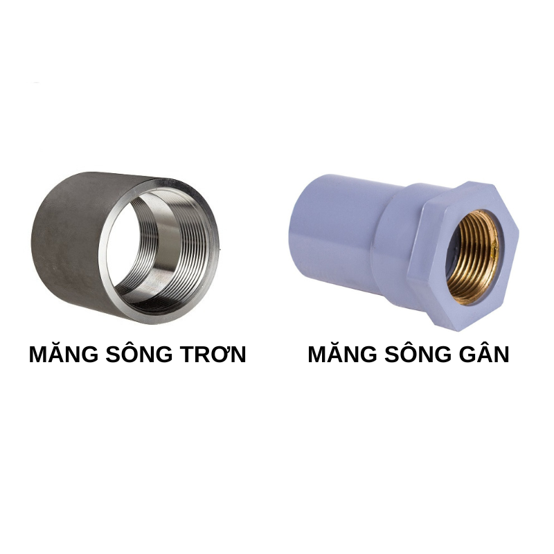 Măng Xông Nối Ống: "Người Hùng Thầm Lặng" Của Mọi Công Trình 2 Các loại măng xông nối ống phổ biến bằng nhựa và kim loại dùng trong xây dựng và dân dụng