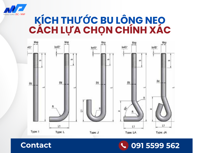 Kích Thước Bulong: Vì Sao Lại Quan Trọng Hơn Bạn Tưởng Trong Mọi Công Trình? 2 Cách chọn kích thước bulong chuẩn xác cho từng ứng dụng kết nối