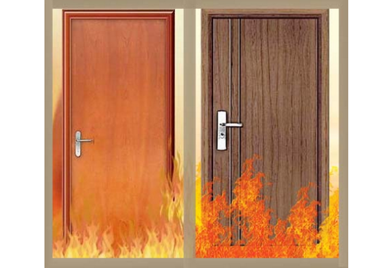 Trang chủ 7 Cửa gỗ chống cháy vân gỗ