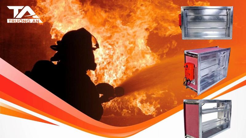 Van Chặn Lửa: "Người Gác Cổng" Vô Hình Bảo Vệ Công Trình Khỏi Cháy Lan 2 Van chặn lửa được lắp đặt bên trong hệ thống ống gió của tòa nhà