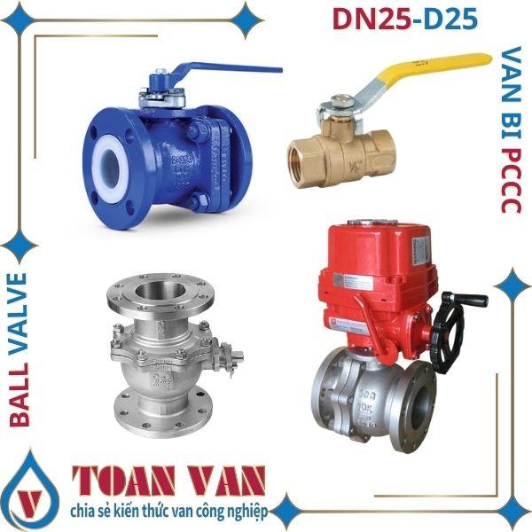 Hình ảnh van tay gạt được lắp đặt trong hệ thống phòng cháy chữa cháy